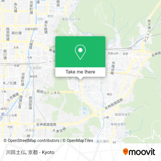 川田土仏 map