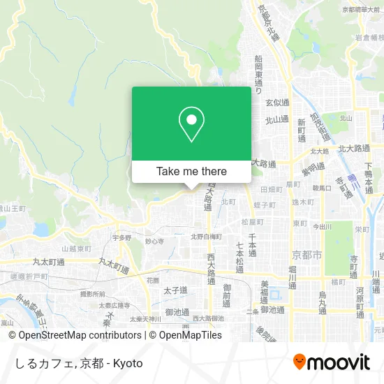 しるカフェ map