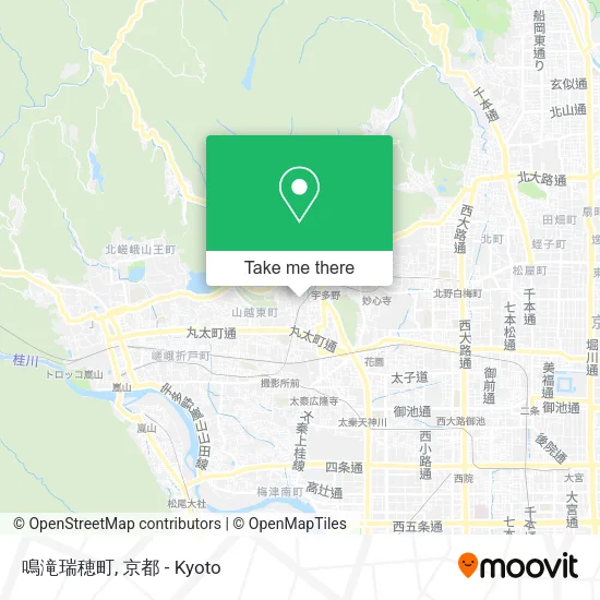 鳴滝瑞穂町 map