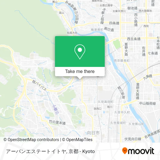 アーバンエステートイトヤ map