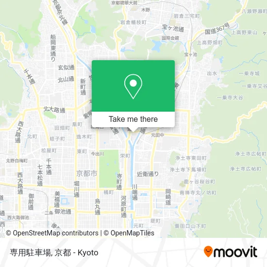 専用駐車場 map