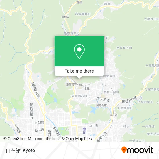 自在館 map