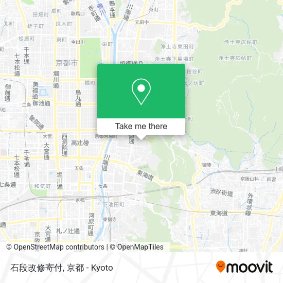 石段改修寄付 map