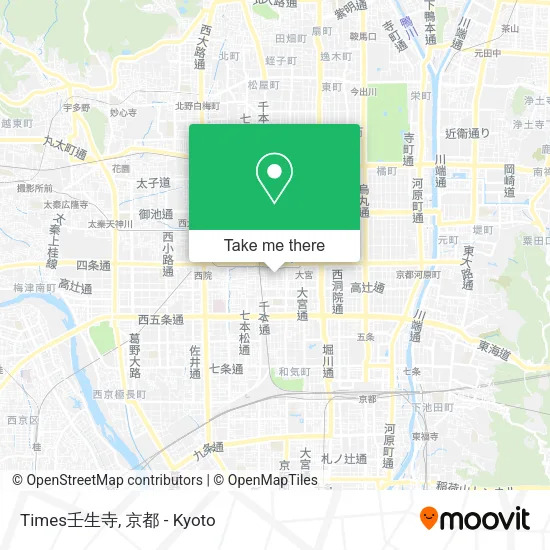 Times壬生寺 map