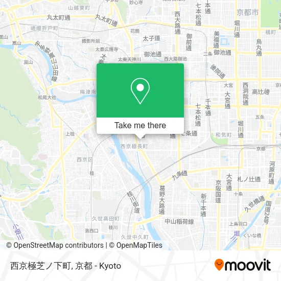 西京極芝ノ下町 map