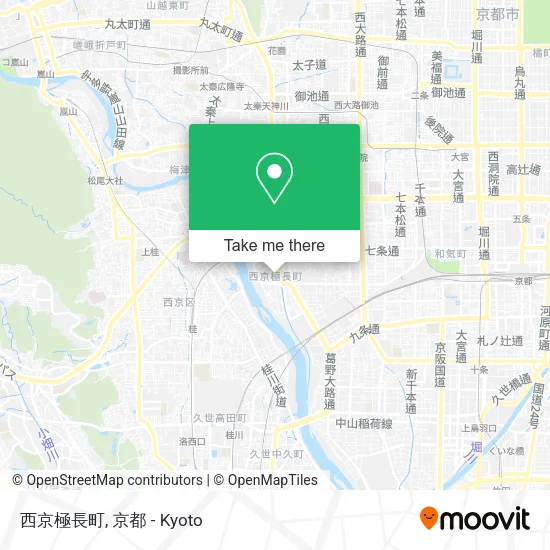 西京極長町 map