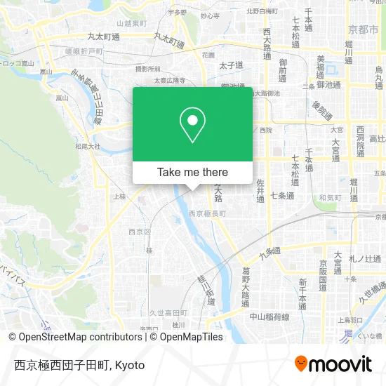 西京極西団子田町 map