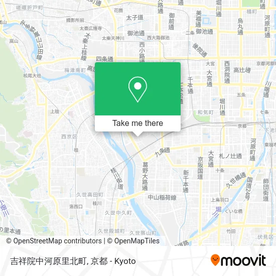 吉祥院中河原里北町 map