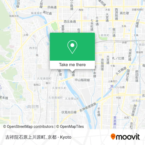 吉祥院石原上川原町 map