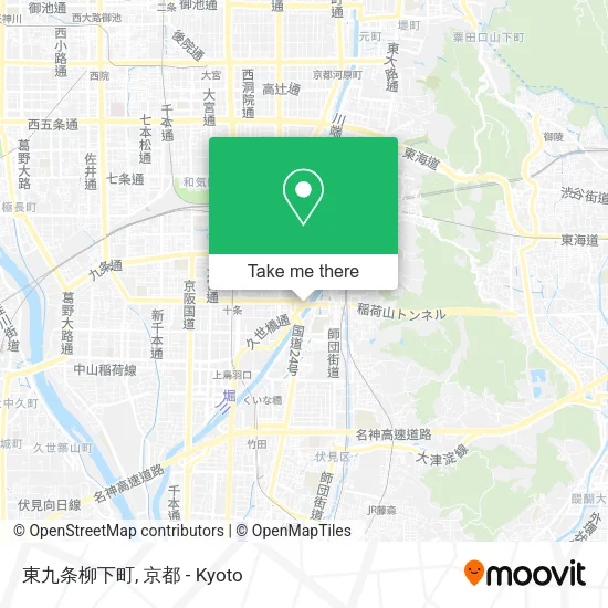 東九条柳下町 map