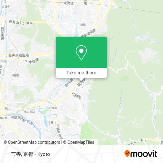 一言寺 map