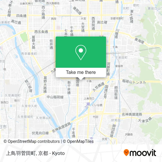 上鳥羽菅田町 map