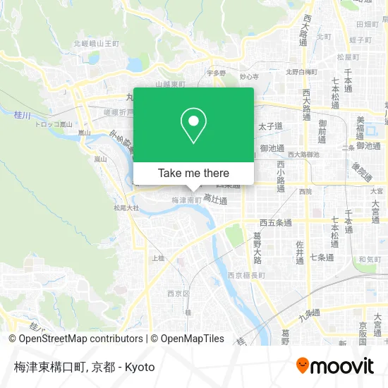 梅津東構口町 map