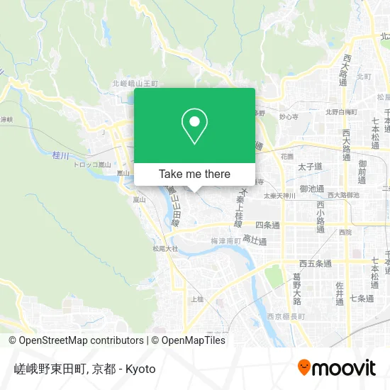 嵯峨野東田町 map
