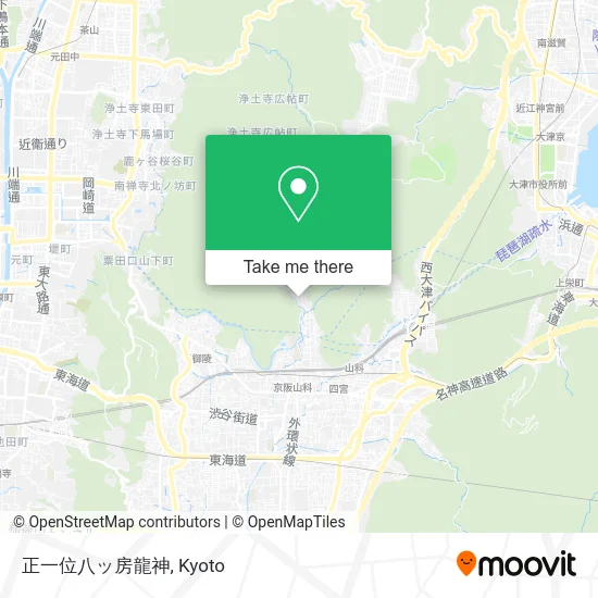 正一位八ッ房龍神 map