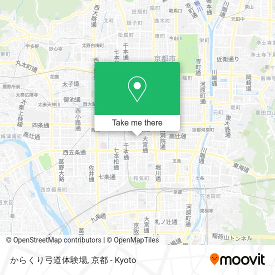 からくり弓道体験場 map
