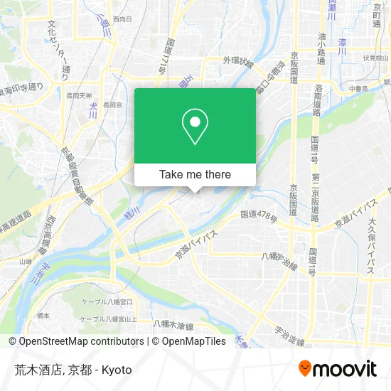 荒木酒店 map