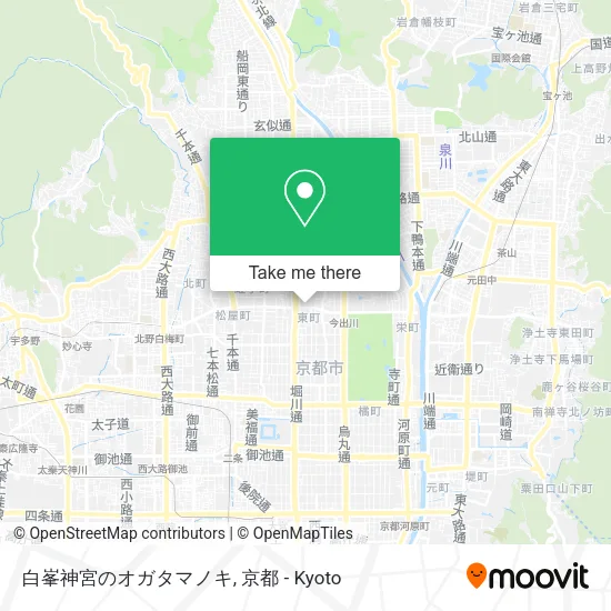 White Peak Shrine's Sacred Tree map