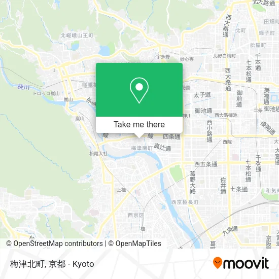 Umetsu Kita Town map