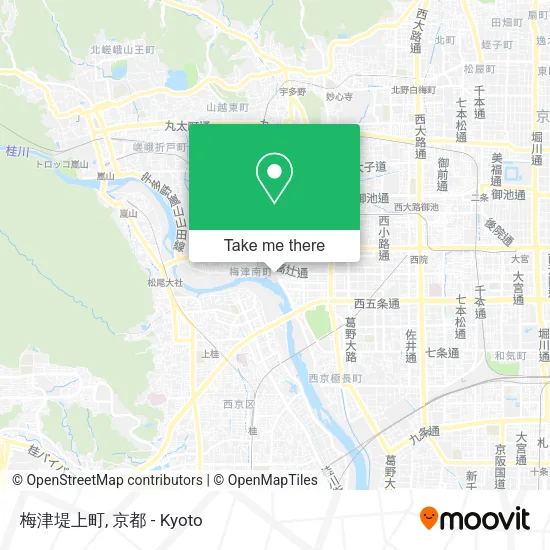 梅津堤上町 map