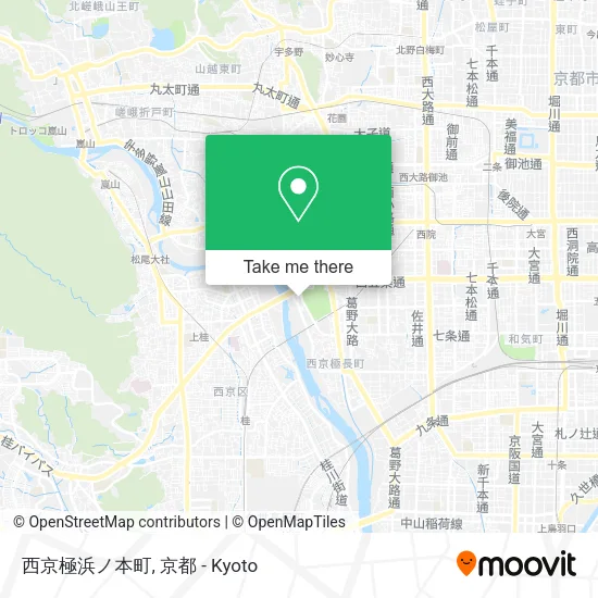 西京極浜ノ本町 map