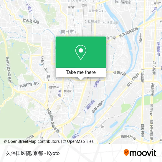 久保田医院 map