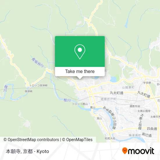 本願寺 map