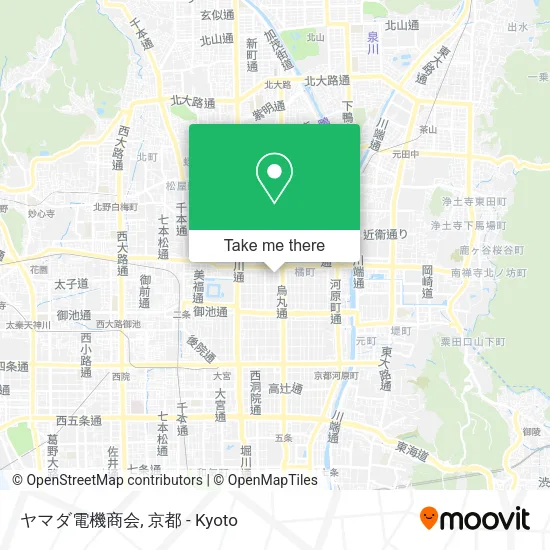 Yamada Electric Shop map