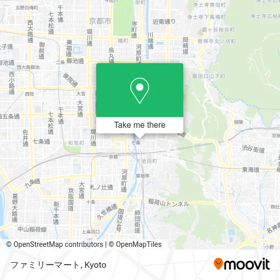 Family Mart map