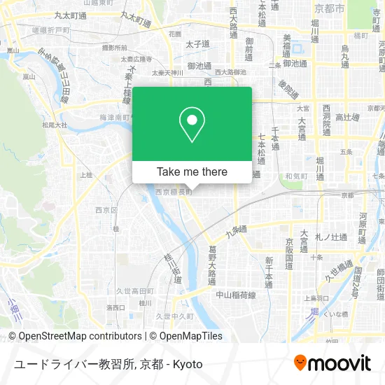 ユードライバー教習所 map