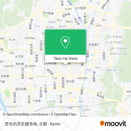 歴史的意匠建造物 map