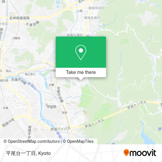 Hirao Dai One Chome map