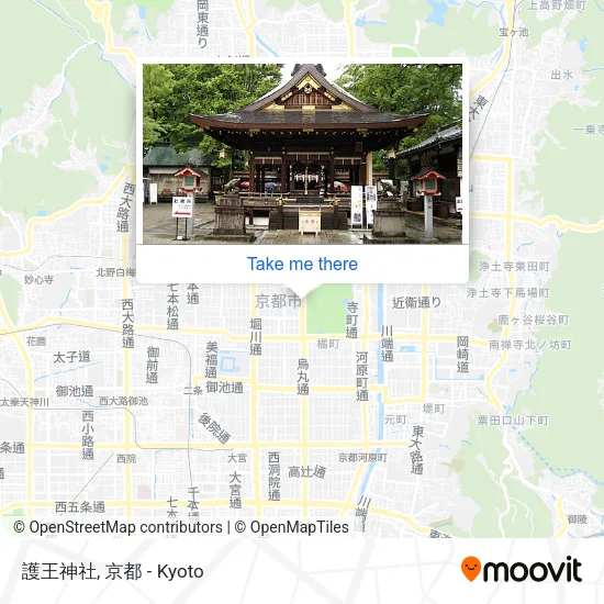 護王神社 map