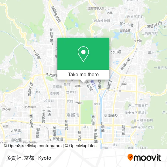 多賀社 map