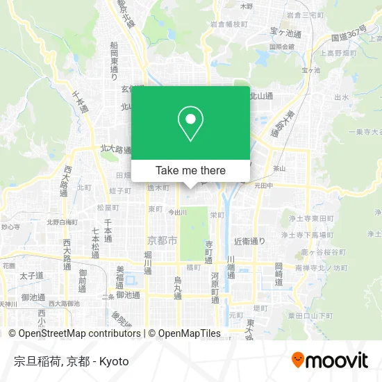 宗旦稲荷 map