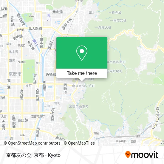 京都友の会 map