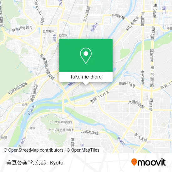美豆公会堂 map