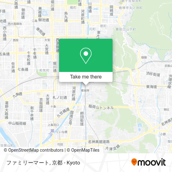 Family Mart map