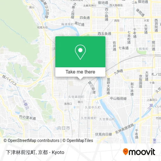 下津林前泓町 map