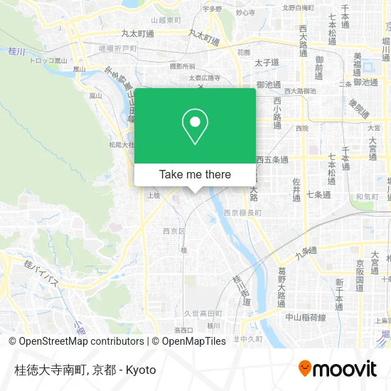 桂徳大寺南町 map