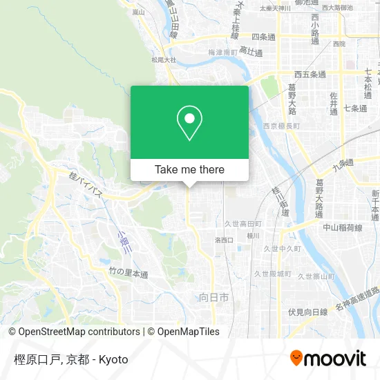 樫原口戸 map