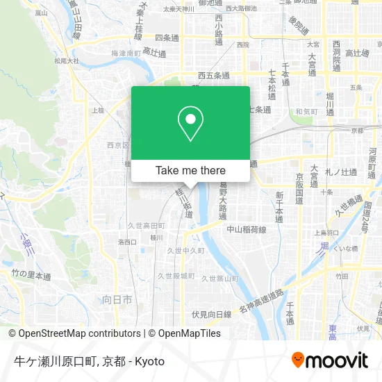 牛ケ瀬川原口町 map
