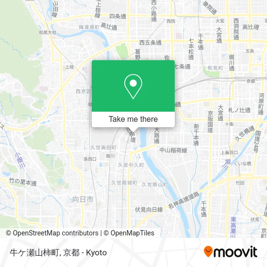 牛ケ瀬山柿町 map