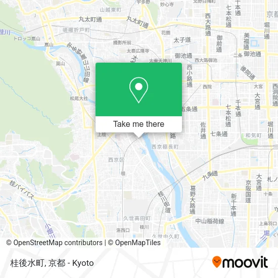 桂後水町 map