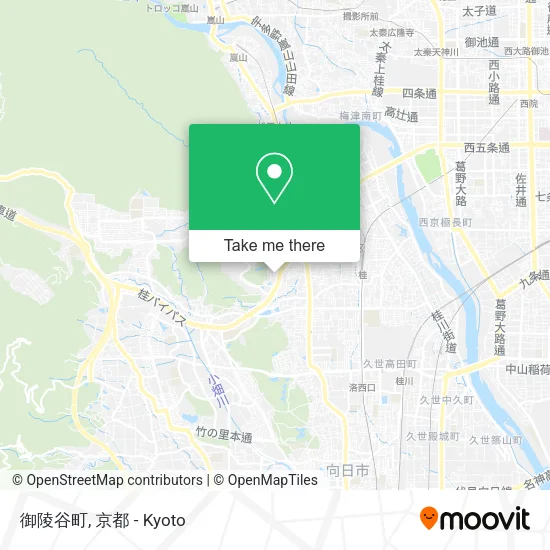 御陵谷町 map