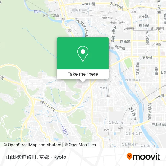 山田御道路町 map