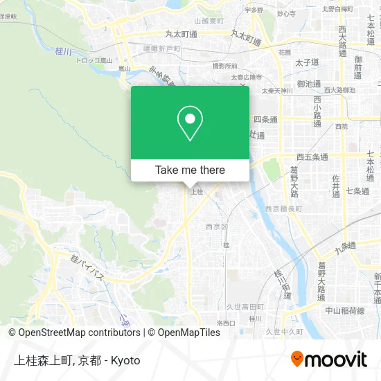 上桂森上町 map