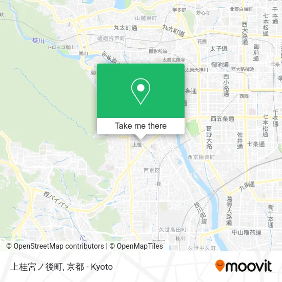上桂宮ノ後町 map