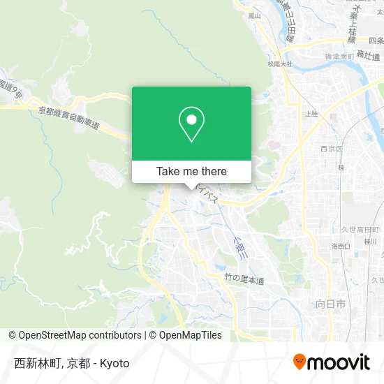 西新林町 map