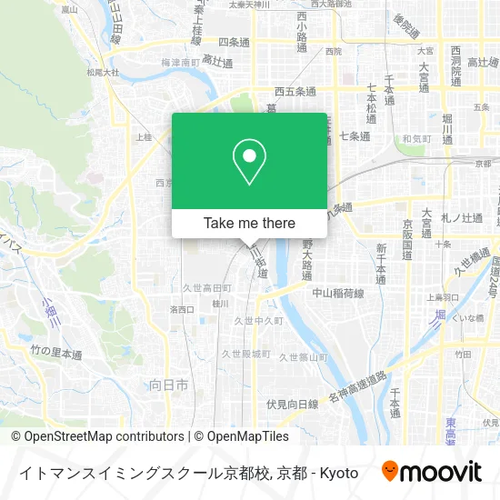 イトマンスイミングスクール京都校 map